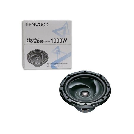 Kenwood 12 in. 1000W 4 Ohm Car Audio Typhoon Subwoofer KFCW3010M